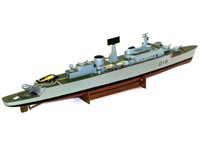 Lot 606 - Scale Radio Controllable model of HMS Glamorgan County Class Destroyer