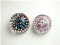 Lot 11 - Two English glass paperweights by HG Richardson