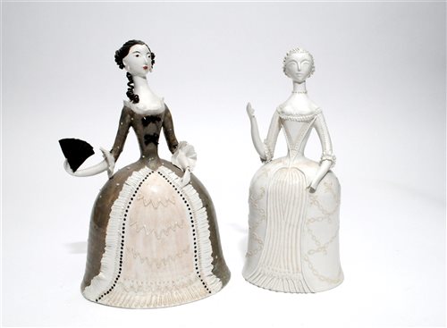 Lot 118 - Two Marion Morris earthenware figures