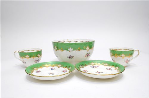 Lot 58 - A Victorian tea and coffee service