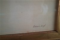 Lot 77 - Edwin Earp watercolour