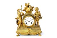 Lot 434 - A French Empire mantel clock, early 19th century