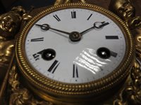 Lot 434 - A French Empire mantel clock, early 19th century