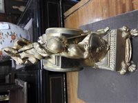 Lot 434 - A French Empire mantel clock, early 19th century