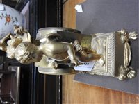 Lot 434 - A French Empire mantel clock, early 19th century