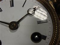 Lot 434 - A French Empire mantel clock, early 19th century
