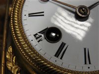 Lot 434 - A French Empire mantel clock, early 19th century