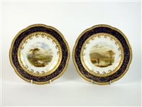 Lot 336 - A pair of early 19th century topographical plates