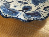 Lot 43 - An 18th century Bow porcelain plate
