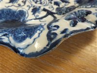 Lot 43 - An 18th century Bow porcelain plate