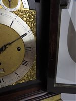 Lot 443 - Eardley Norton: A George III mahogany and gilt brass mounted musical bracket clock