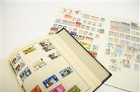 Lot 86 - Three stamp albums and a stock book of FDC's