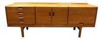 Lot 693 - A mid-20th century Meredew teak sideboard