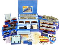 Lot 354 - Hornby Dublo LMS Goods Set, Duchess of Montrose, rolling stock and accessories