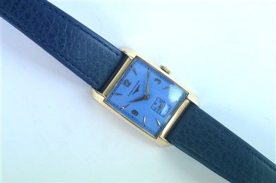 Lot 217 - A Gentleman's 14k Longines Wristwatch Created For The American Market