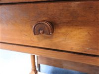 Lot 574 - Gillows dressing table and pot cupboard