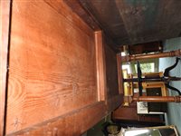 Lot 574 - Gillows dressing table and pot cupboard
