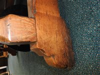 Lot 574 - Gillows dressing table and pot cupboard