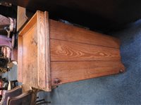 Lot 574 - Gillows dressing table and pot cupboard