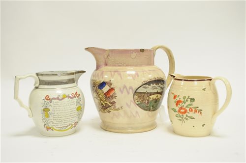 Lot 62 - A collection of jugs
