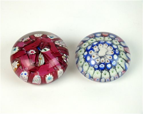Lot 13 - Two Arculus glass paperweights