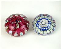 Lot 13 - Two Arculus glass paperweights