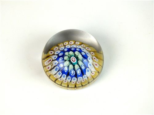 Lot 340 - A late Walsh Walsh or Whitefriars glass paperweight