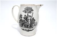 Lot 79 - Three pieces of English creamware