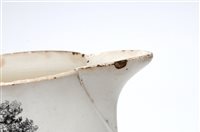 Lot 79 - Three pieces of English creamware
