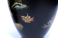 Lot 74 - A pair of Carlton ware 'Mikado' vases