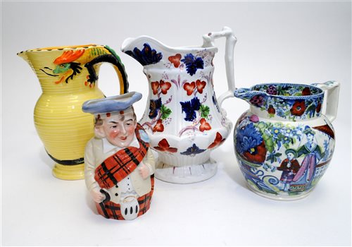 Lot 89 - A collection of jugs