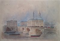 Lot 278 - London scene, watercolours