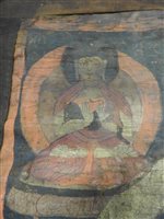 Lot 319 - A thangka of Shakyamuni
