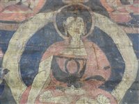 Lot 319 - A thangka of Shakyamuni