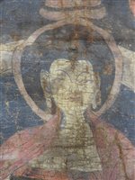 Lot 319 - A thangka of Shakyamuni