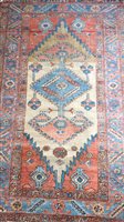 Lot 413 - A late 19th century Heriz rug