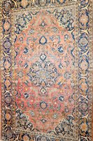 Lot 423 - A Tabriz rug, Iranian, Azerbaijan 1920