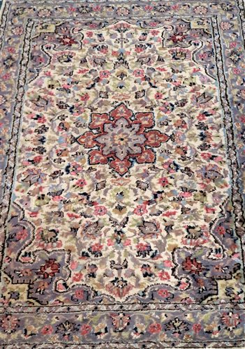 Lot 575 - An Indian Rug, modern