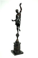 Lot 284 - After Giambologna, a bronze study of ‘Fortune’