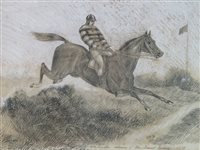 Lot 448 - A selection of horse racing related pictures/prints