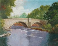 Lot 273 - Cumbria river view