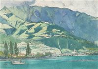 Lot 243 - Patrick McNeil watercolour