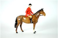 Lot 107 - Two Beswick models of Huntsmen