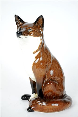 Lot 113 - A Beswick Fireside model of a Fox
