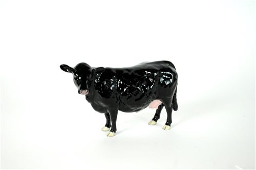 Lot 126 - A Beswick model of a Black Galloway Cow