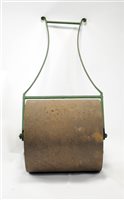 Lot 365 - A Victorian Coalbrookdale cast iron country house garden lawn roller