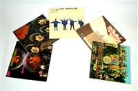 Lot 140 - A box containing a collection of rock and pop LP’s