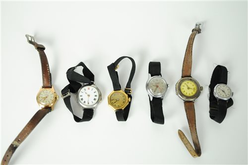 Lot 37 - A collection of wristwatches