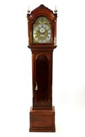 Lot 492 - A George III longcase clock