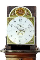 Lot 498 - A George III mahogany longcase clock